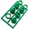 Spare Set Of 8 Pre-cut Nozzles For Gardner Standard Sausage Gun