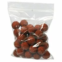 Re-sealable Polythene Hook Bait Bags 9cm X 11cm
