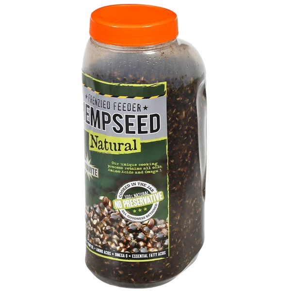 Dynamite Baits Frenzied Feeder Hempseed 2.5 Litre Jar