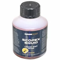 Nash Scopex Squid Liquid Bait Soak 250ml