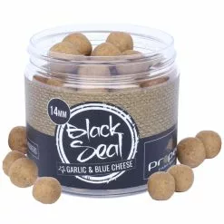 Proper Carp Baits Black Seal (Garlic & Blue Cheese) Hard Hookbaits – 18mm – Only Four Left In Stock
