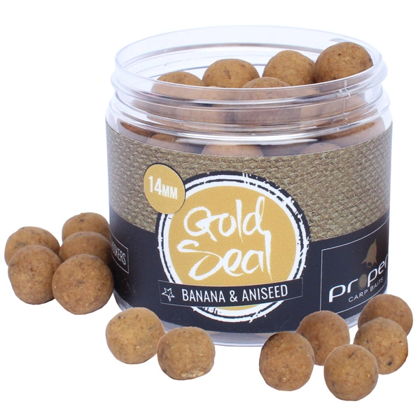 Proper Carp Baits Gold Seal (Banana & Aniseed) Hard Hookbaits