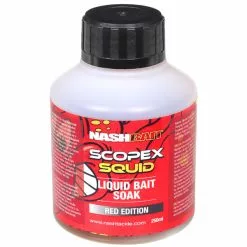 Nash Scopex Squid Red Bait Soak 250ml